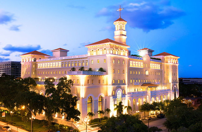Clearwater, Florida, spiritual headquarters of the Church of Scientology.